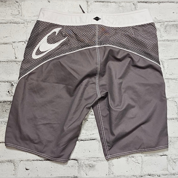 O'neill Grey and White Board Shorts - Picture 2 of 8